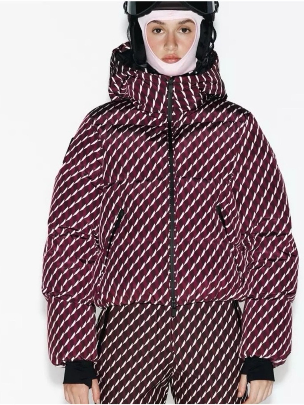 Zara Ski collection Jacket Coat with RECCO technology